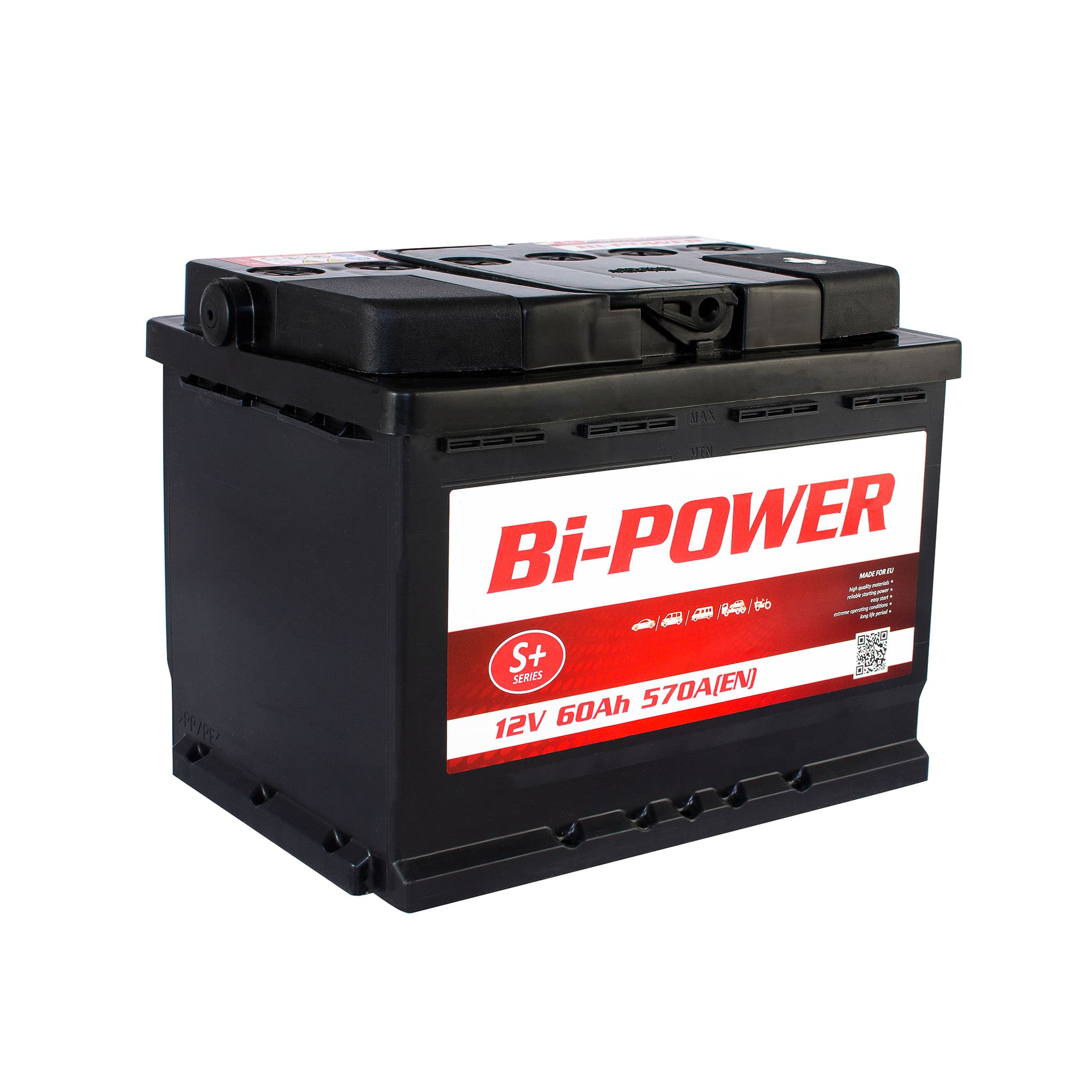 Акумулятор 60 Аh/12V Euro BI-Power
